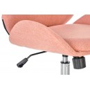 Кресло компьютерное HALMAR FALCAO розовый/белый